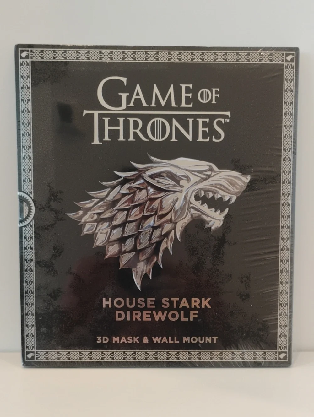 House Stark Direwolf Wall Accent - Silver/Gray